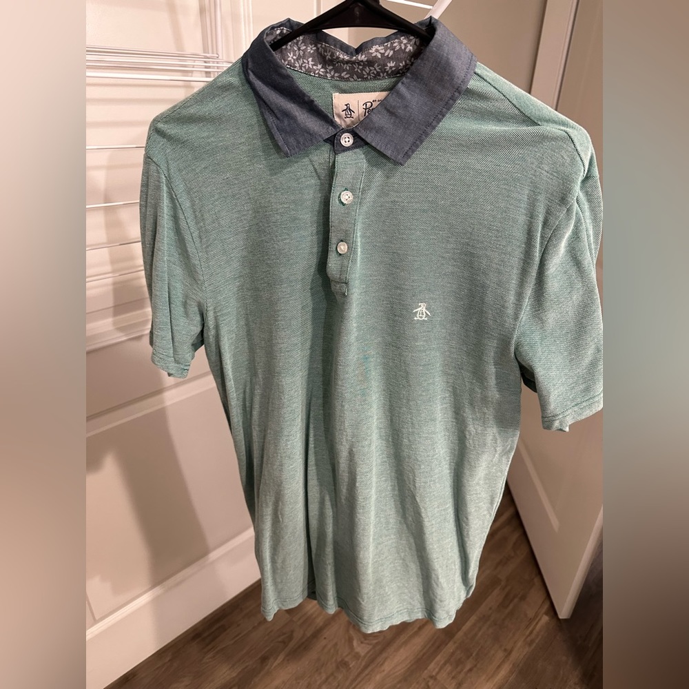 Men penguin polo LIKE NEW Medium slim fit